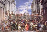 VERONESE (Paolo Caliari) The Wedding at Cana Spain oil painting artist